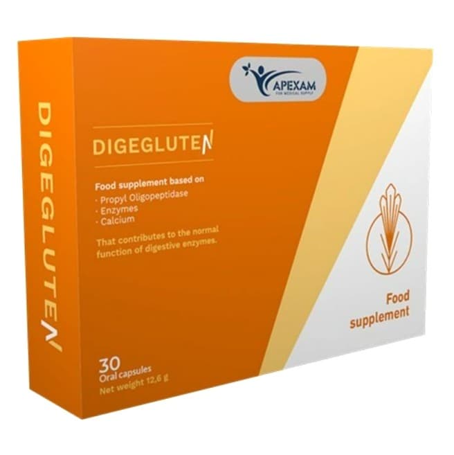 APEXAM Digegluten - 30 Capsules