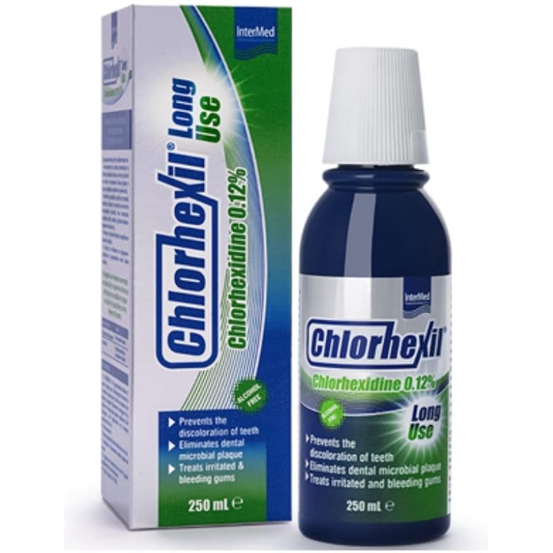 CHLORHEXIL Long Use Mouthwash 0.12% Chlorhexidine - 250ml 20618