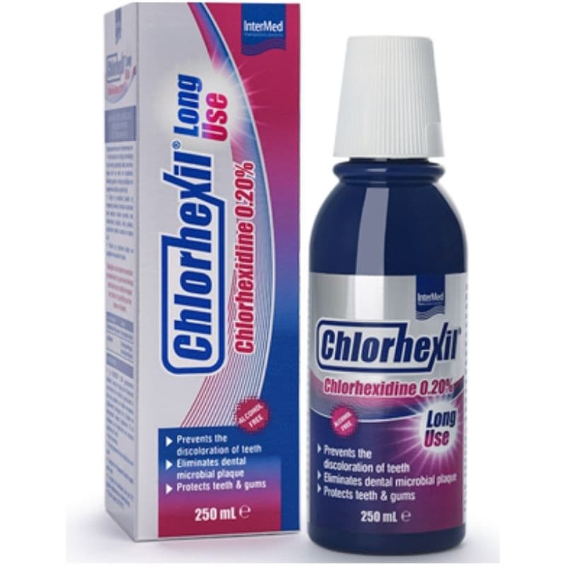 CHLORHEXIL Long Use Mouthwash 0.20% Chlorhexidine - 250ml 20619