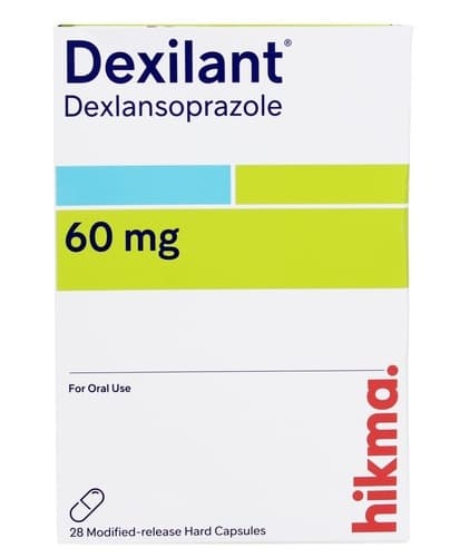 DEXILANT 60mg Dexlansoprazole - 28 Capsules