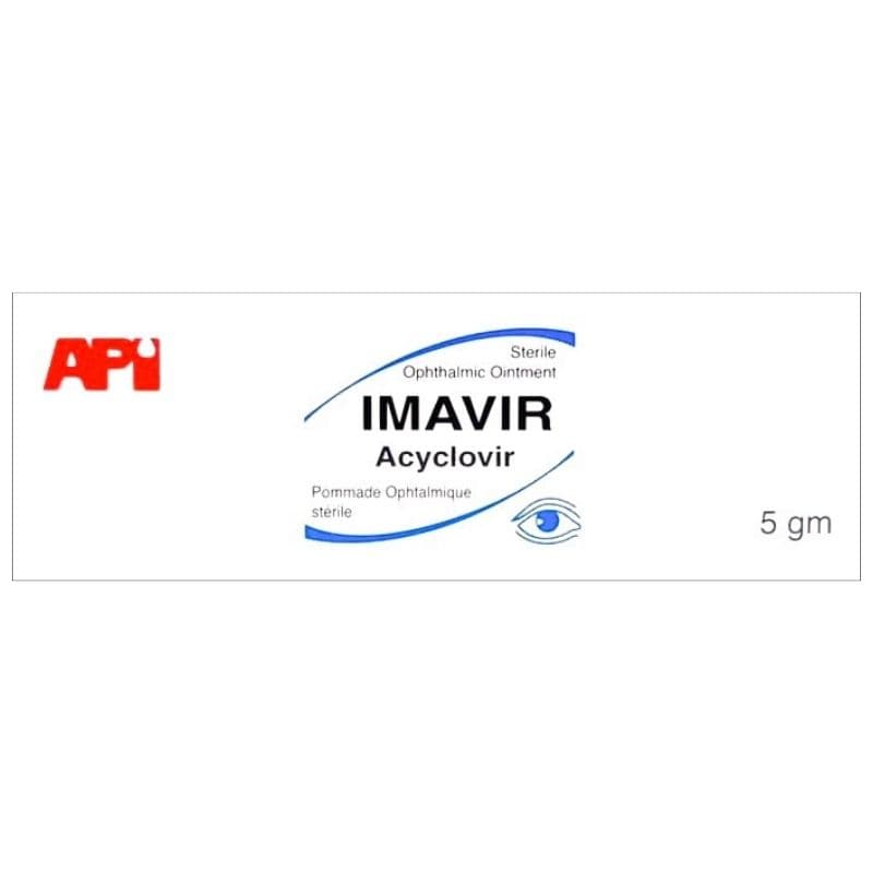 IMAVIR 30mg/g Acyclovir - 5g Eye Ointment