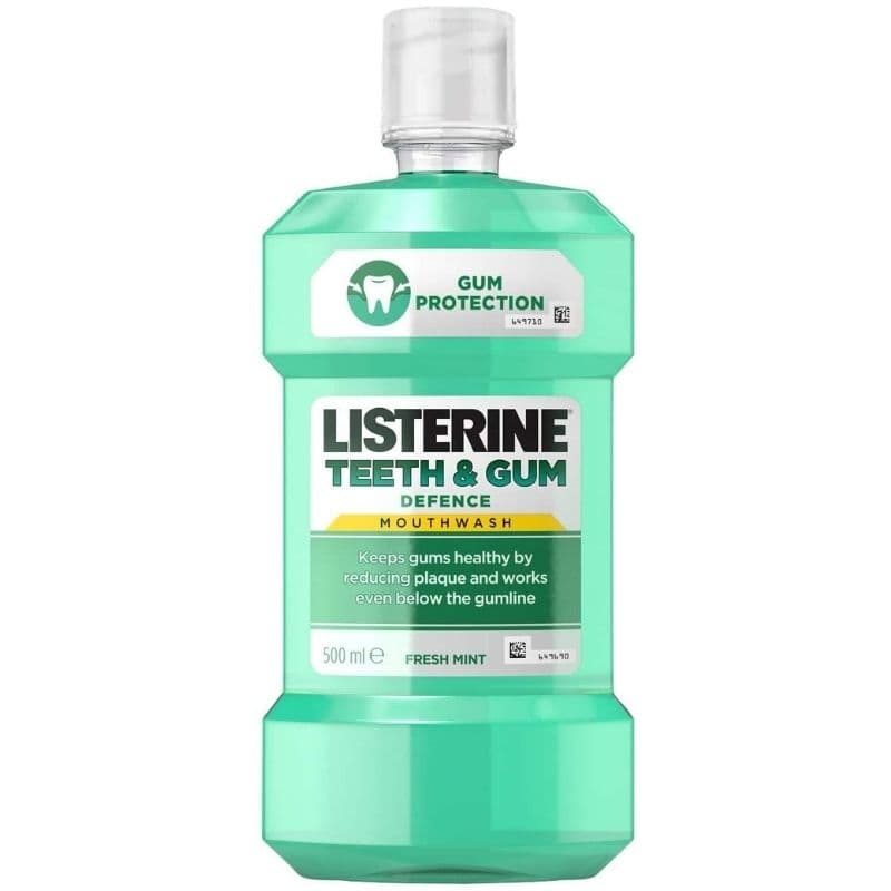LISTERINE Teeth & Gum Defence Mouthwash - 500ml LSR601