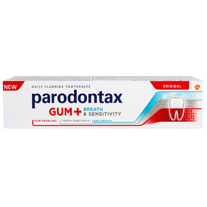 PARODONTAX Toothpaste Gum Plus Breath & Sensitivity Original - 75ml U370