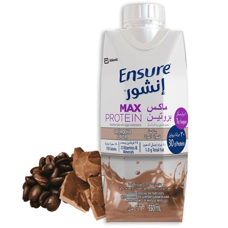 ENSURE Max Protein Nutrition Drink Cafe Mocha - 330ml
