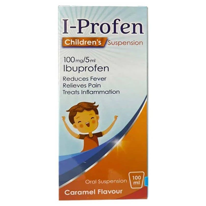 I PROFEN Children 100mg/5ml Ibuprofen - 100ml Suspension