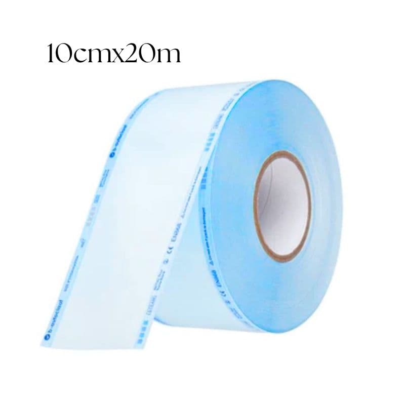 WAYCARE 121408 Sterilizer Pouches Rolls-Heatseal 10cmx20m