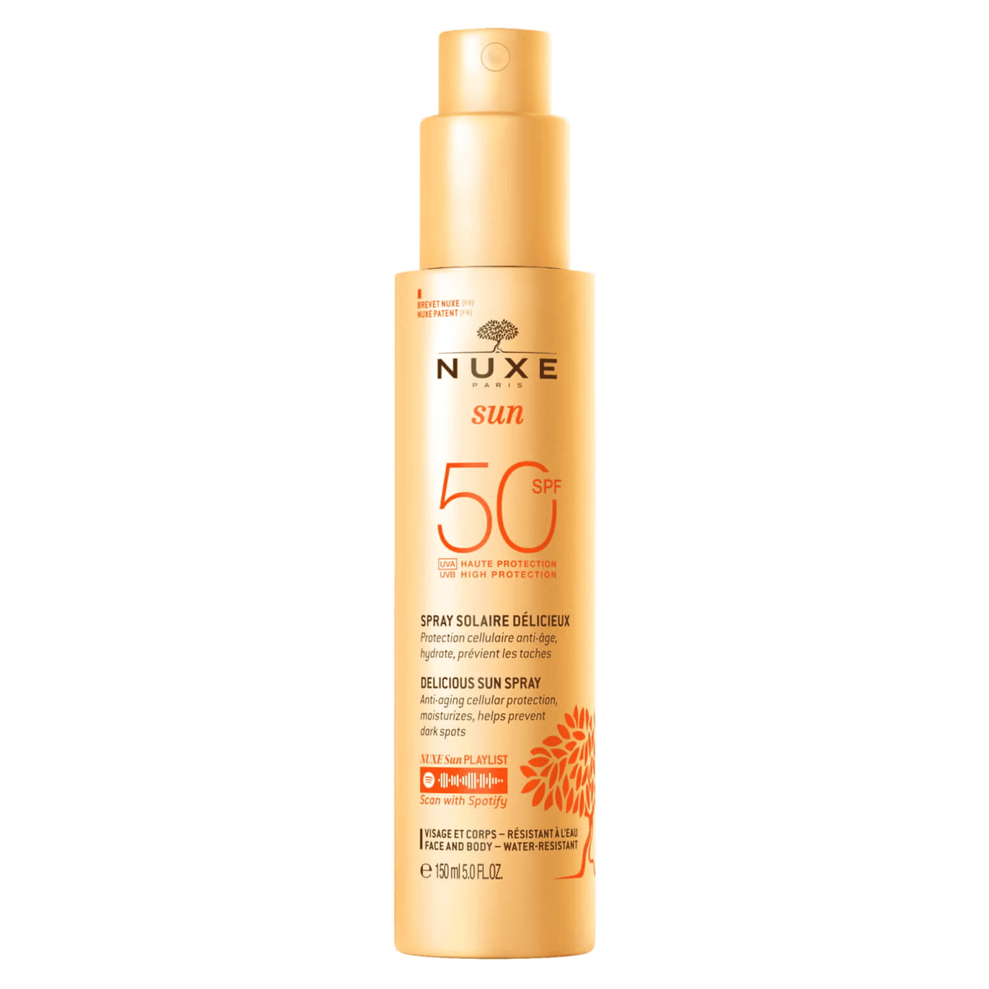 NUXE Sun Delicious Spray SPF50 Face & Body - 150ml Ex46702