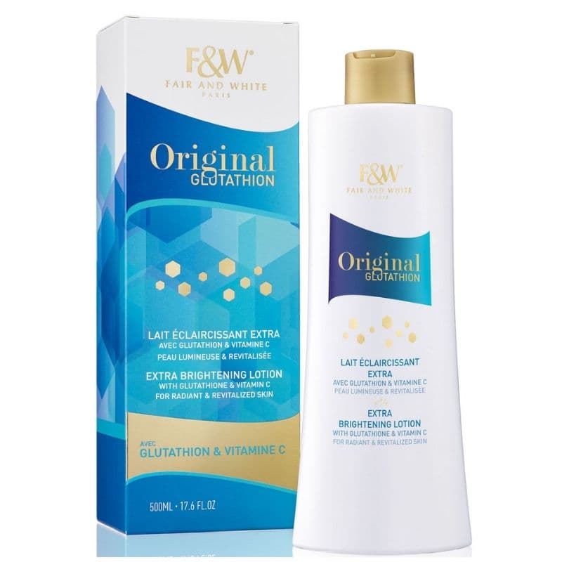 FAIR & WHITE Original Glutathion Extra Brightening Body Lotion - 500ml
