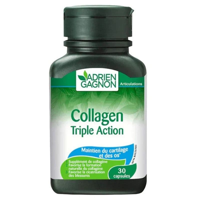 ADRIEN GAGNON Collagen Triple Action - 30 Capsules