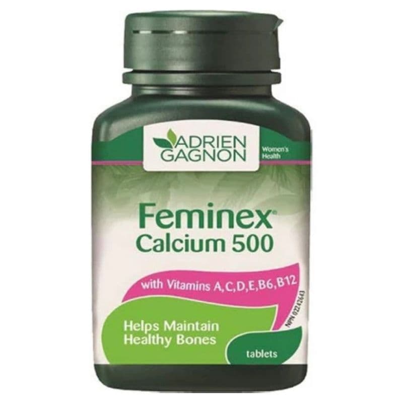 ADRIEN GAGNON Feminex Calcium 500mg - 30 Tablets