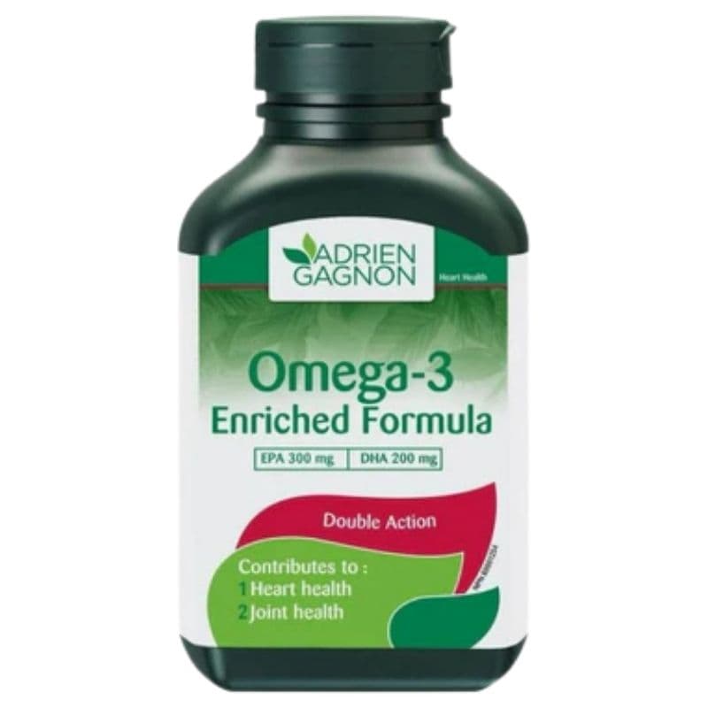 ADRIEN GAGNON Omega 3 1000mg Enriched Formula - 40 Softgels