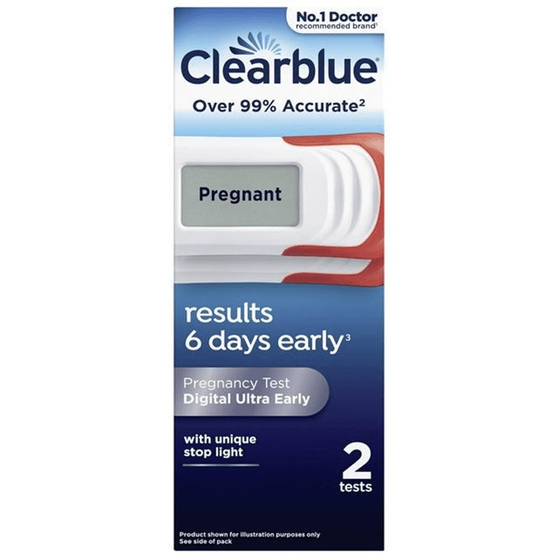 CLEARBLUE Digital Ultra Early with Stop Light - 2 Pregnancy Tests 286