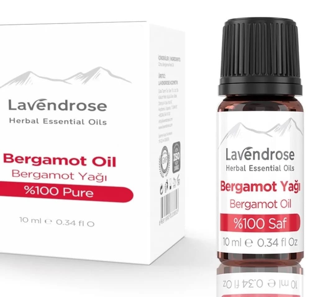 LAVENDROSE Bergamot Pure Essential Oil - 10ml