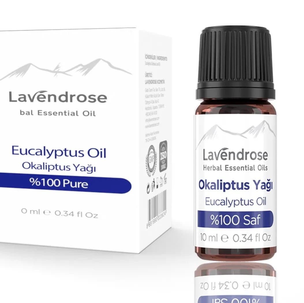 LAVENDROSE Eucalyptus Pure Essential Oil - 10ml