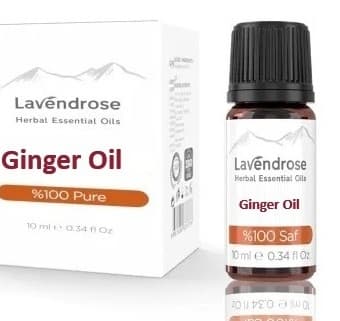 LAVENDROSE Ginger Pure Essential Oil - 10ml