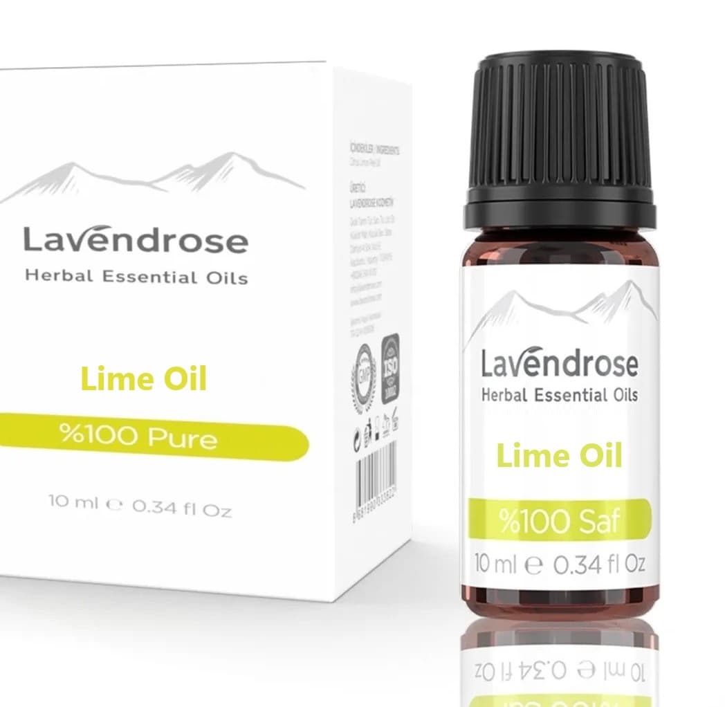 LAVENDROSE Lime Pure Essential Oil - 10ml