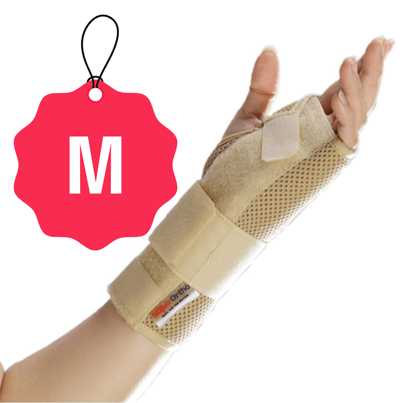 SUPER ORTHO - Wrist Splint Air Mesh - Medium A4-050