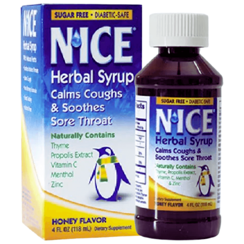 NICE Herbal Mixture - 118ml Cough Syrup