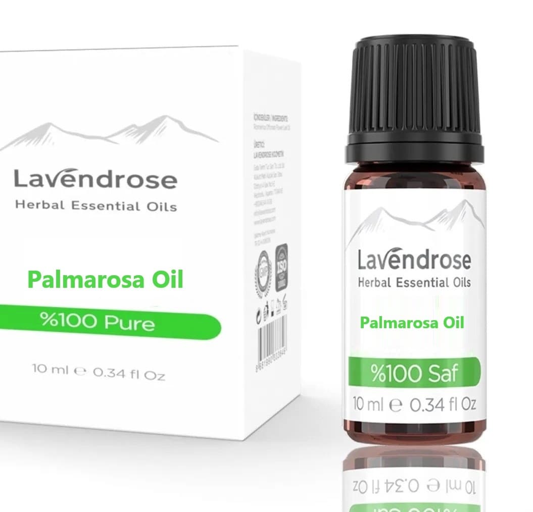 LAVENDROSE Palmarosa Pure Essential Oil - 10ml