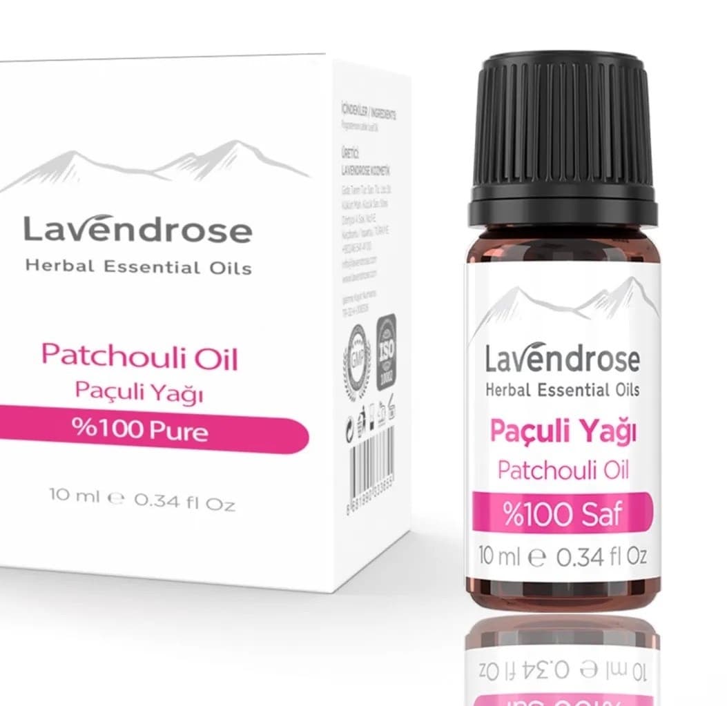 LAVENDROSE Patchouli Pure Essential Oil - 10ml