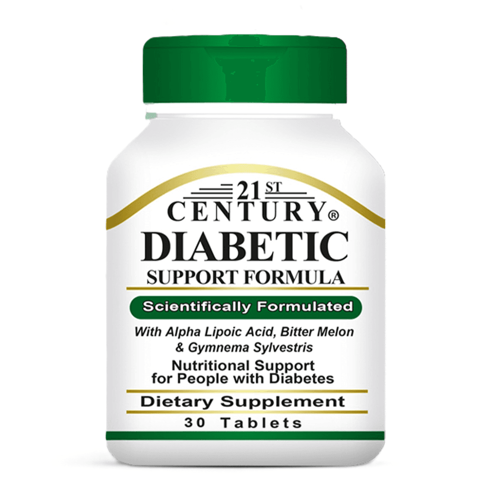 21st CENTURY Diabetic Formula - 30 Tablets