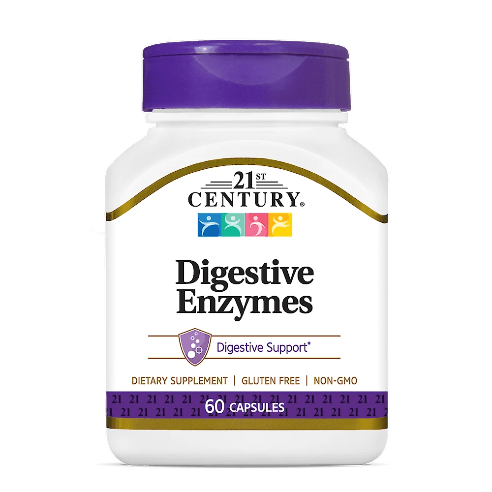 21st CENTURY Digestive Enzymes - 60 Capsules