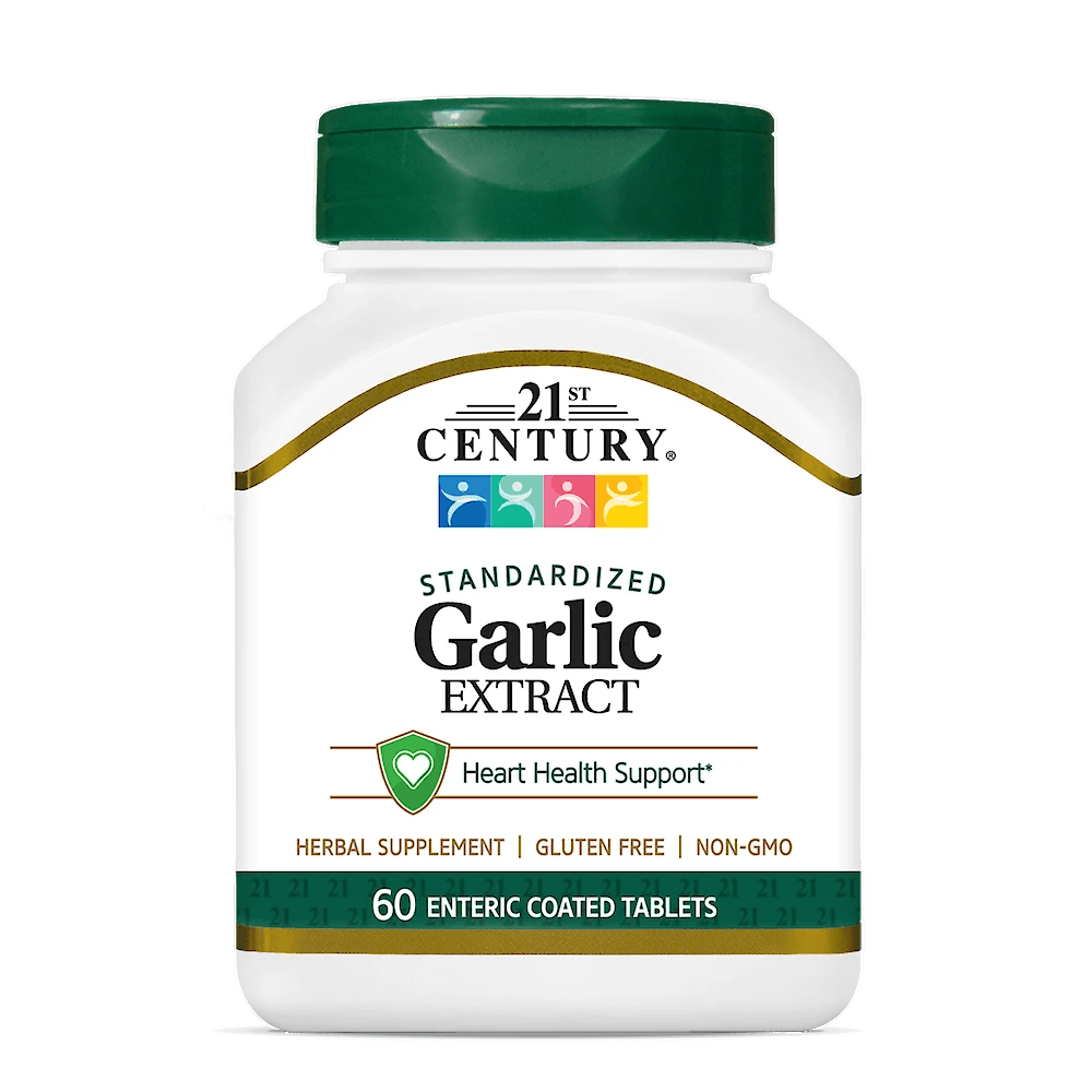 21st CENTURY Garlic Extract - 60 Tablets