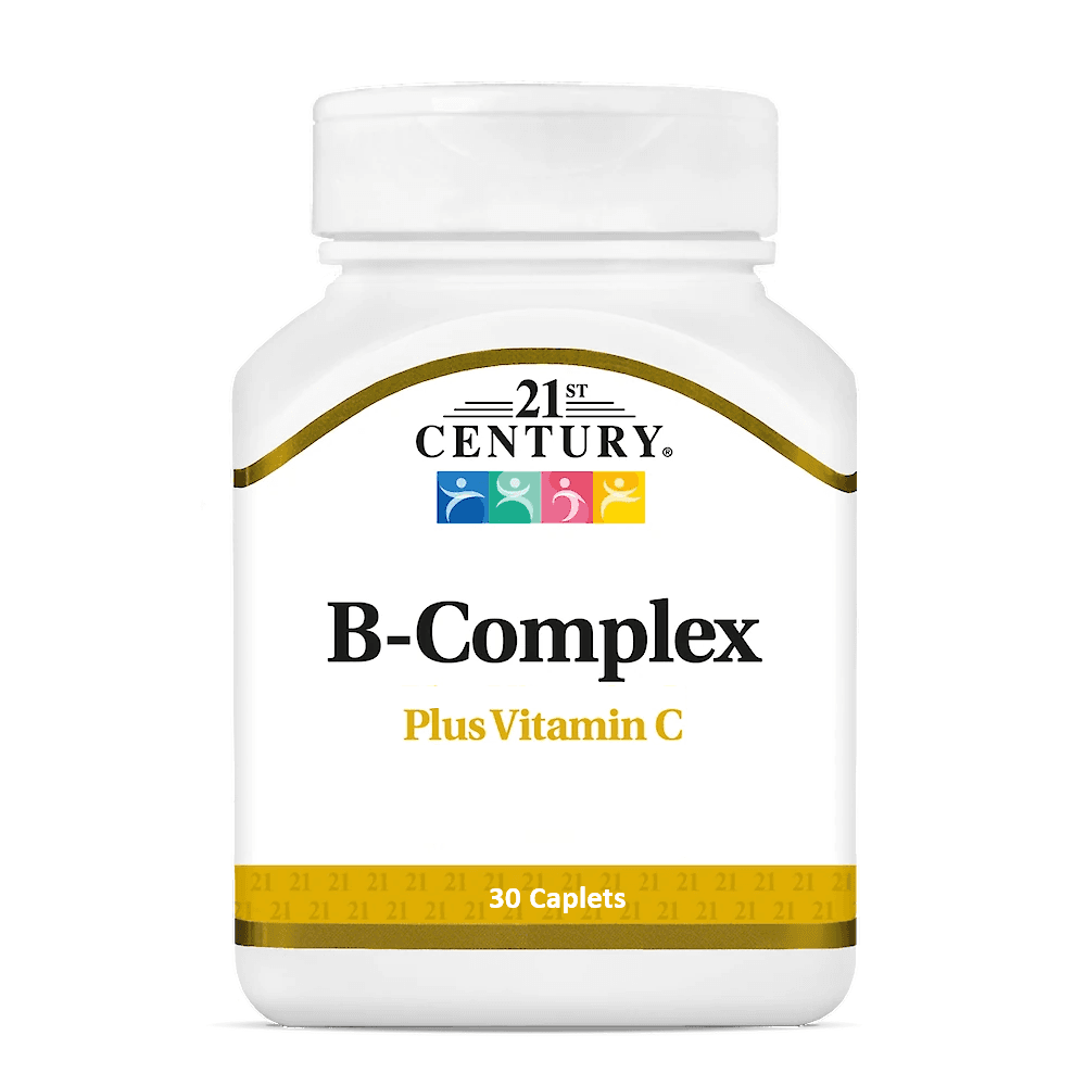 21st CENTURY Vitamin B-Complex with Vitamin C - 30 Capsules