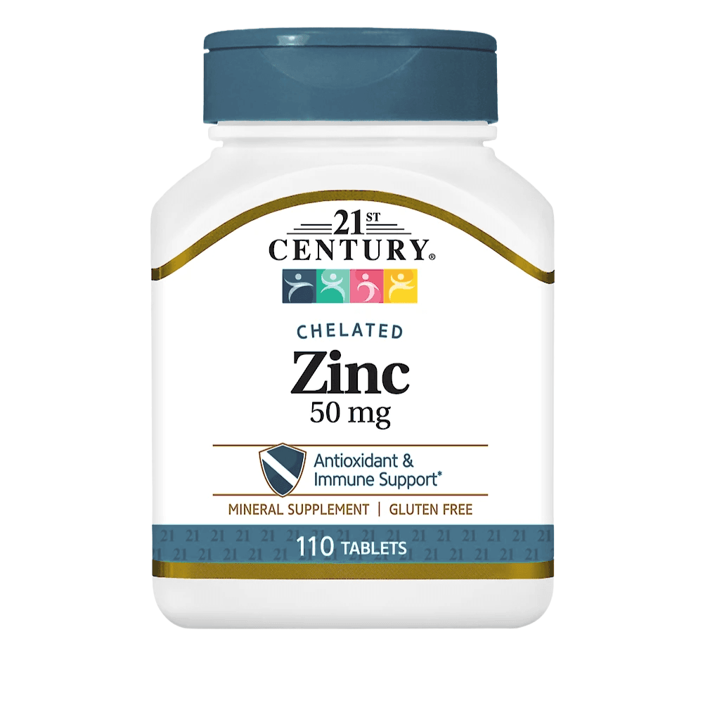 21st CENTURY Zinc 50mg - 110 Tablets