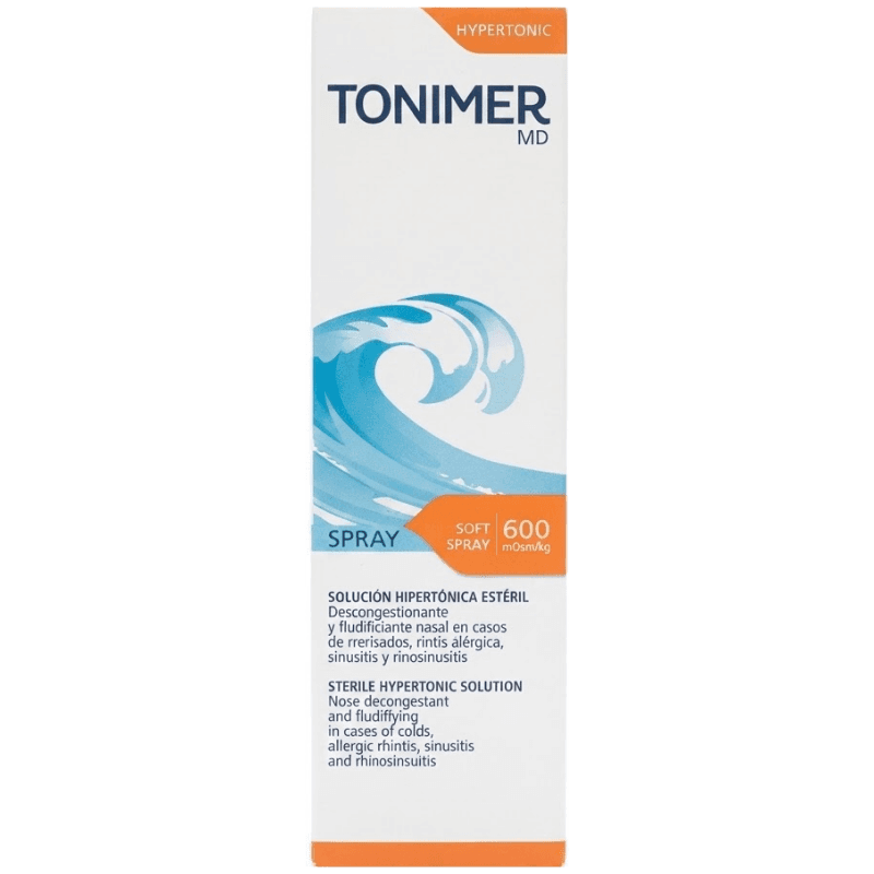 TONIMER Hypertonic MD Nasal Soft Spray 600 m0sm/kg - 100ml