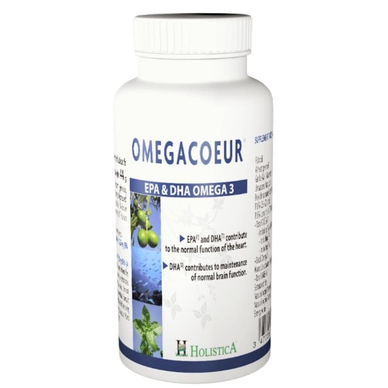 HOLISTICA Omegacoeur Omega 3 EPA & DHA - 60 Capsule