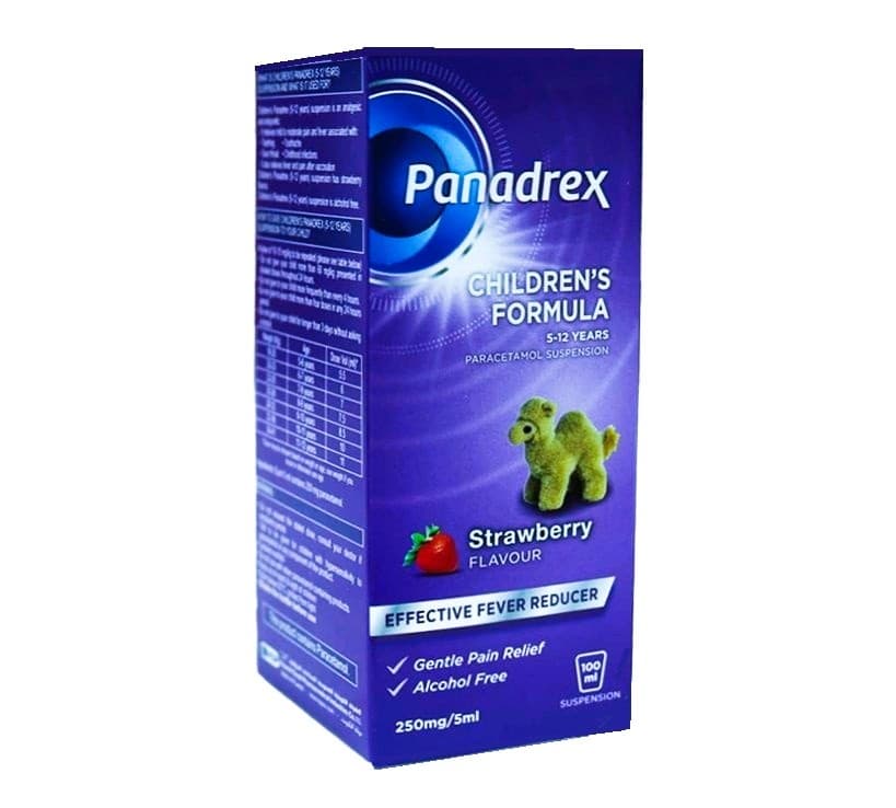 PANADREX 250mg/5ml Paracetamol - 100ml Suspension