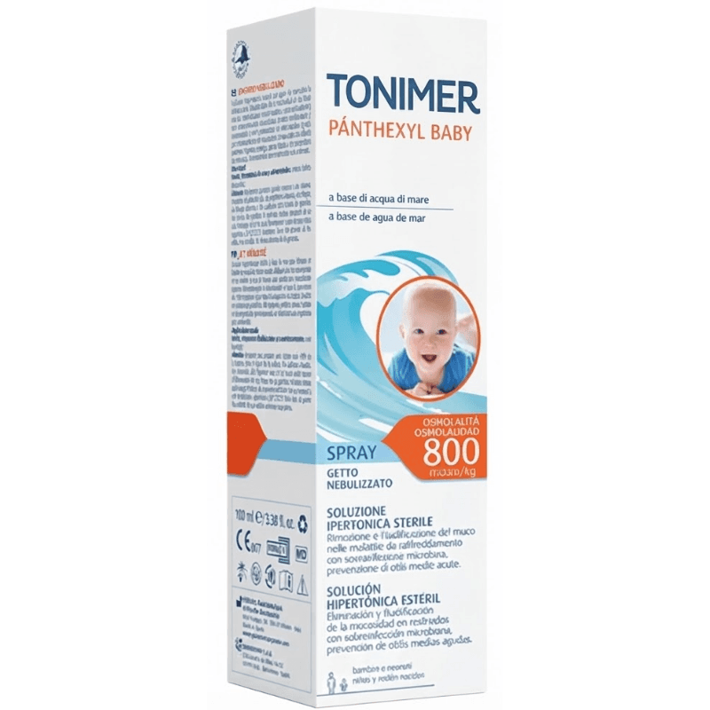 TONIMER Panthexyl Hypertonic Baby Nasal Spray 800 m0sm/kg - 100ml