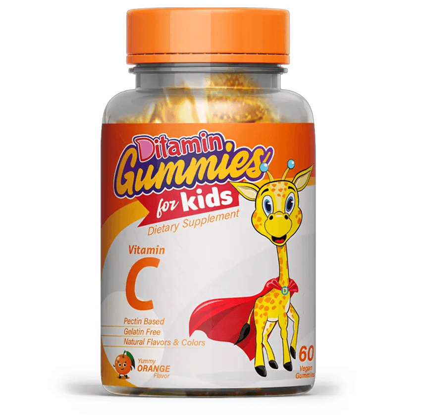 DITAMIN Gummies for Kids Vitamin C - 60 Pieces