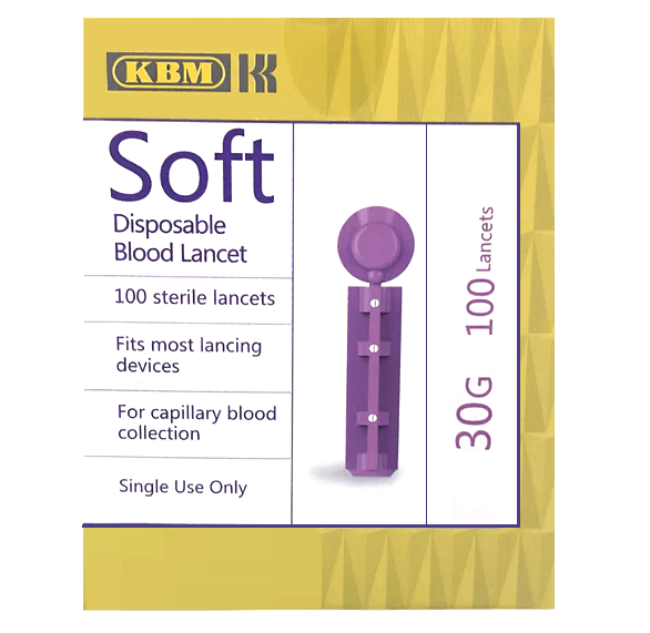KBM Blood Lancet - 100 Lancets