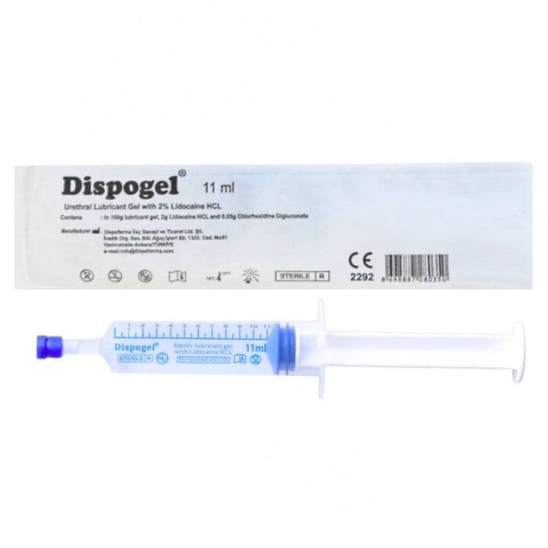 Dispogel Urethral Lubricant Gel - 11ml