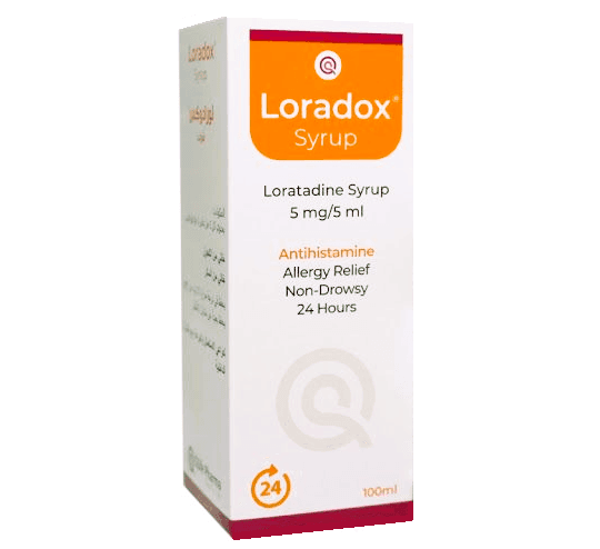 LORADOX 5mg/5ml Loratadine - 100ml Syrup