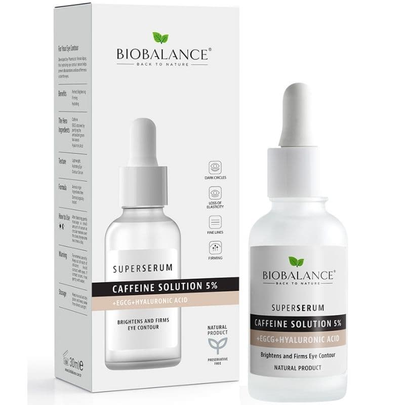 BIOBALANCE Super Serum Caffeine Solution 5% - 30ml Alp70009