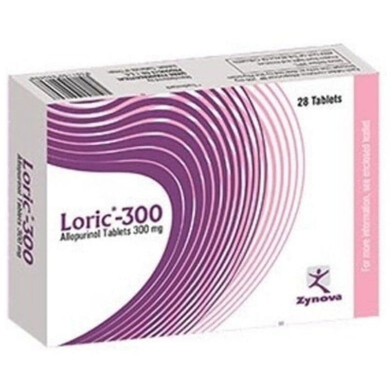 NOVAURIC 300mg Allopurinol - 28 Tablets