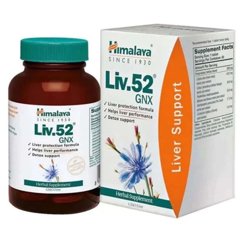 HIMALAYA Liv 52 GNX - 60 Tablets