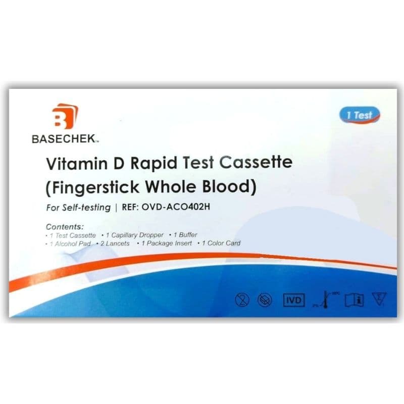 BASECHEK Vitamin D Rapid Test Cassette - 1 Test