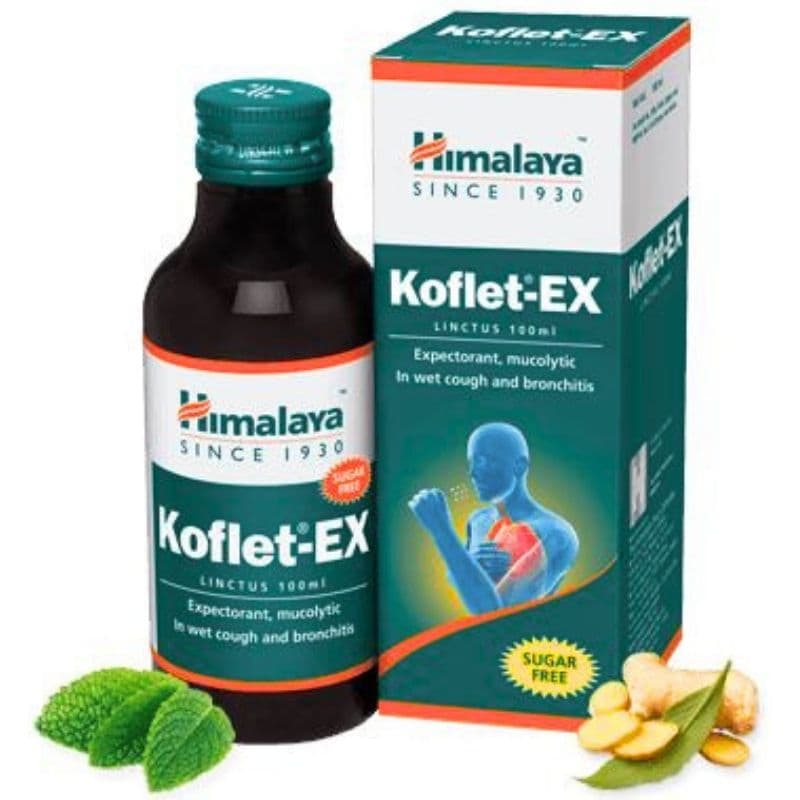 HIMALAYA Koflet Ex Linctus - 100ml Cough Syrup