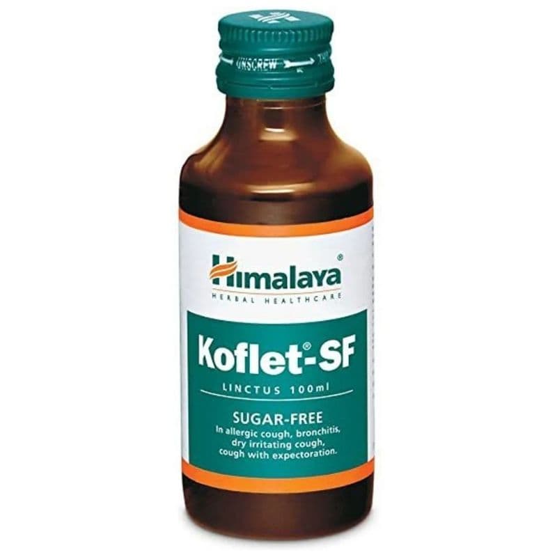 HIMALAYA Koflet Sf Linctus - 100ml Cough Syrup