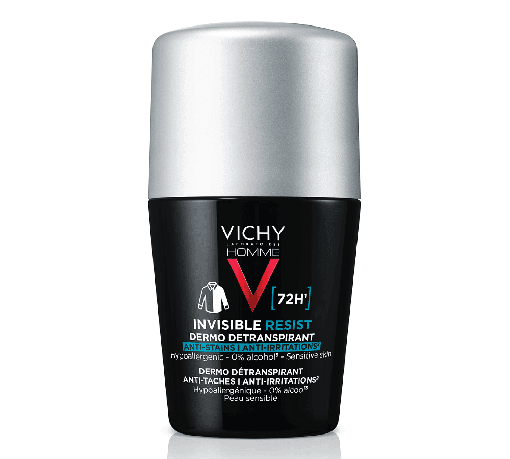VICHY 72h Roll on Invisible Resist Dermo Detranspirant Men - 50ml Fm28239
