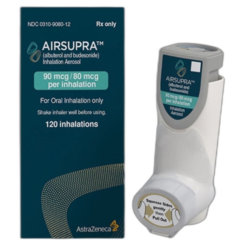 AIRSUPRA 90/80mcg Albuterol/Budesonide - 120 Doses Inhaler