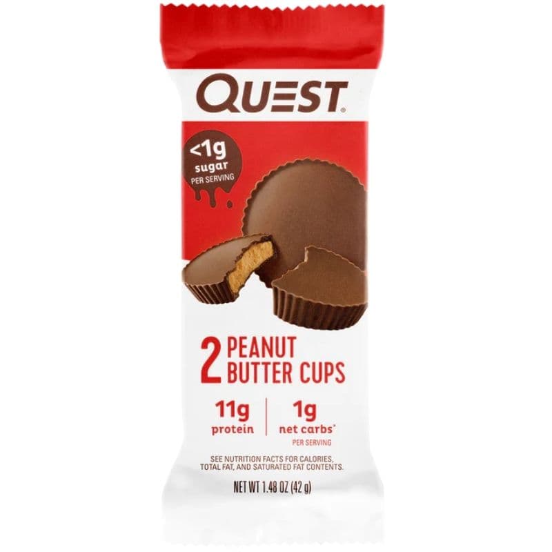 QUEST Peanut Butter Chocolate Cups - 42g -054001016