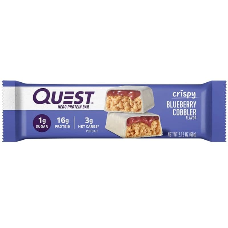 QUEST Hero Protein Bar Crispy Blueberry & Cobbler - 60g 054001020