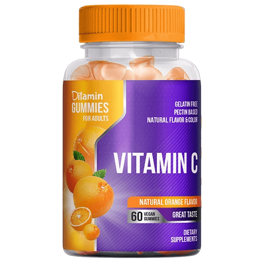 DITAMIN Gummies for Adult Vitamin C - 60 Pieces