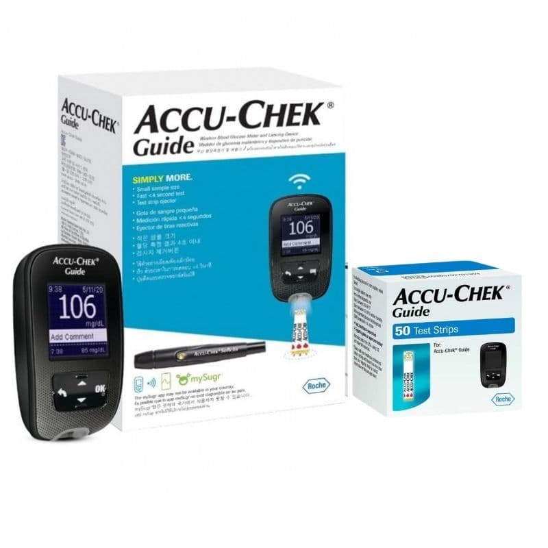 ACCU-CHEK Guide Meter + 50 Test Strips - Offer