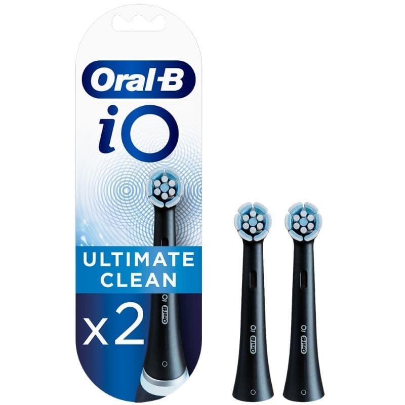 ORAL-B Refill iO Ultimate Clean Black - 2 Pieces 17400 CB-2